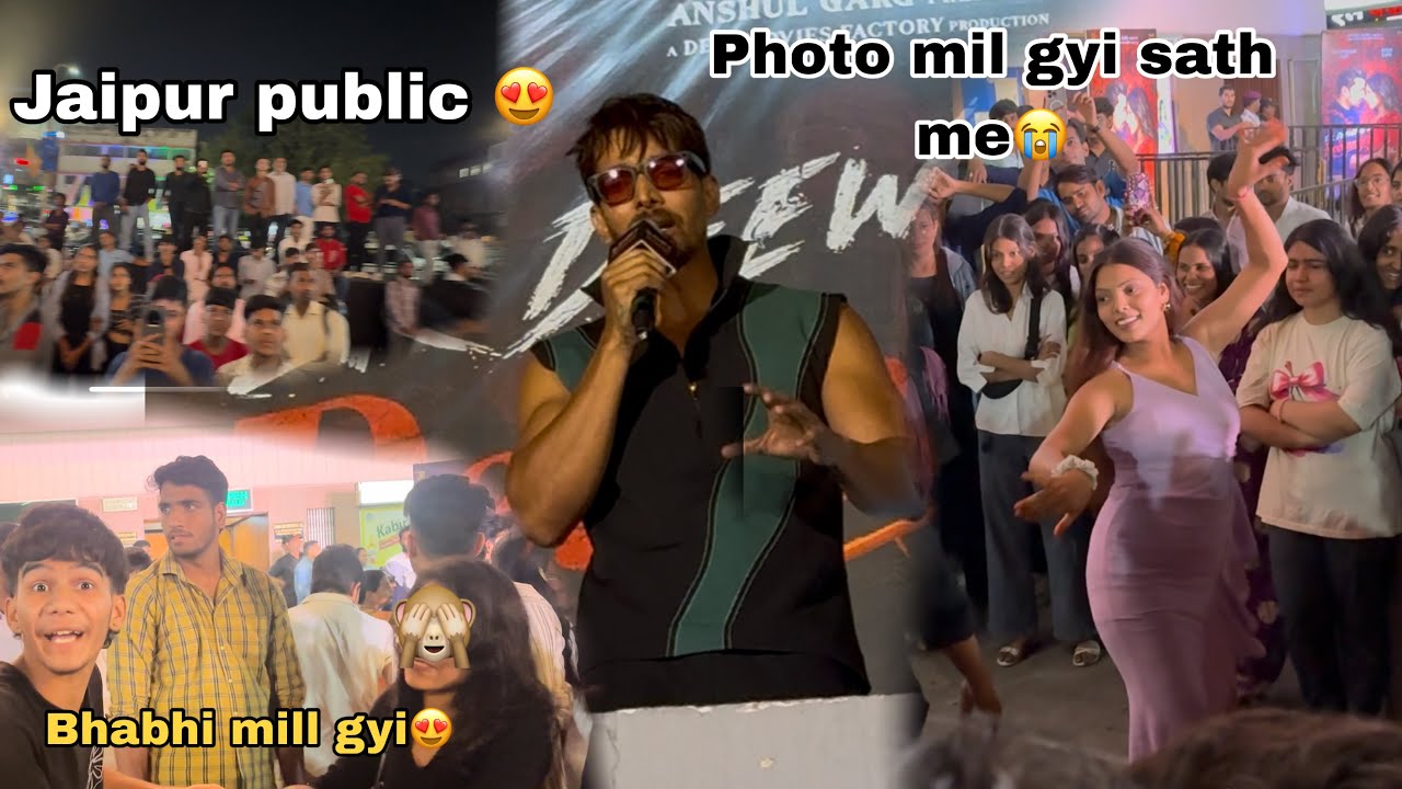 Harshvardhan Rane ￼Meet Up Jaipur 😍Public Bawali Hogyi😰