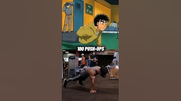 Hajime no Ippo workout 🔥.  #training #trainhard #entrenamiento #calistenia #calisthenics #fitness