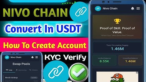 🎁Nivo Chain Airdrop How To Create Account  | Nivo Chain Mining | Nivo Chain KYC Verification Start 