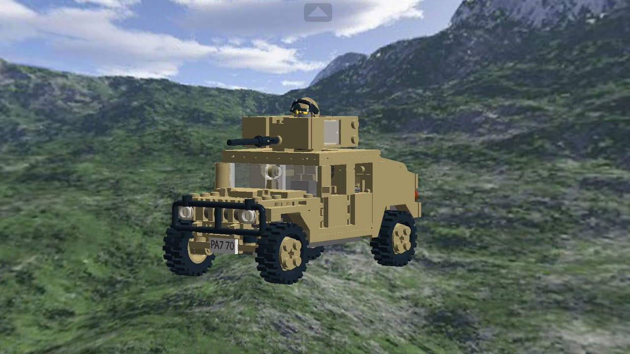 Lego military hummer