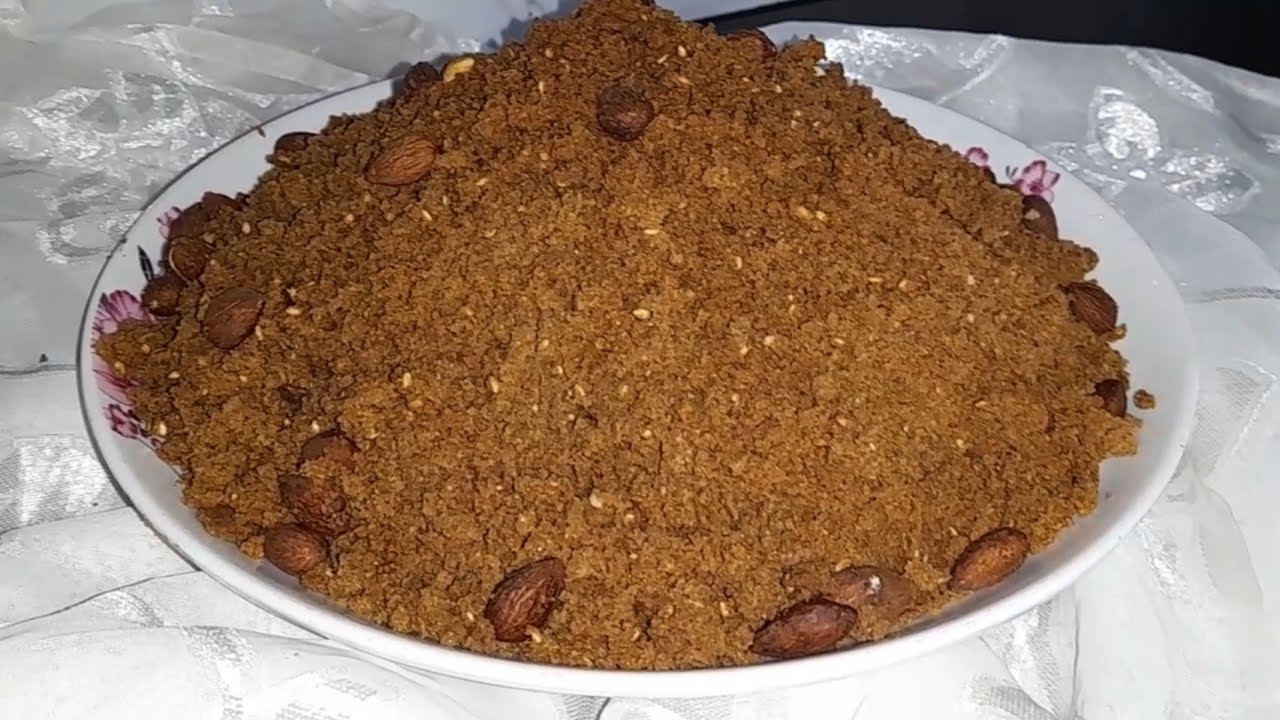 إلى مزال مصيبتي سفوف أو سلو 💫جربي هاد طريقة أو تفكريني سفوف بدون قلي لذيذ أو صحي 💯