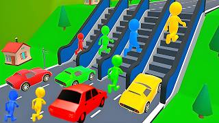Shape Transform 🚗🏃‍♂️🚲🚦All Levels Gameplay Walkthrough Android,ios New Update Ep 1179 screenshot 2
