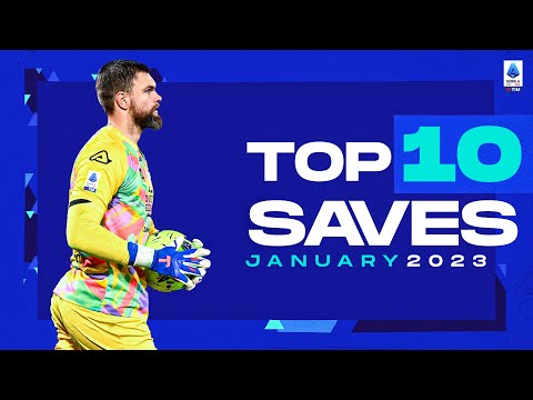 The top 10 saves of january | top saves | serie a 2022/23