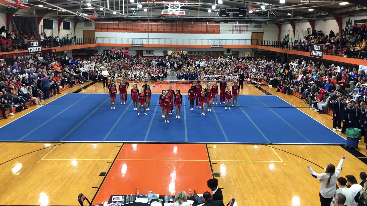 Belvidere north varsity cheer CLC 2019