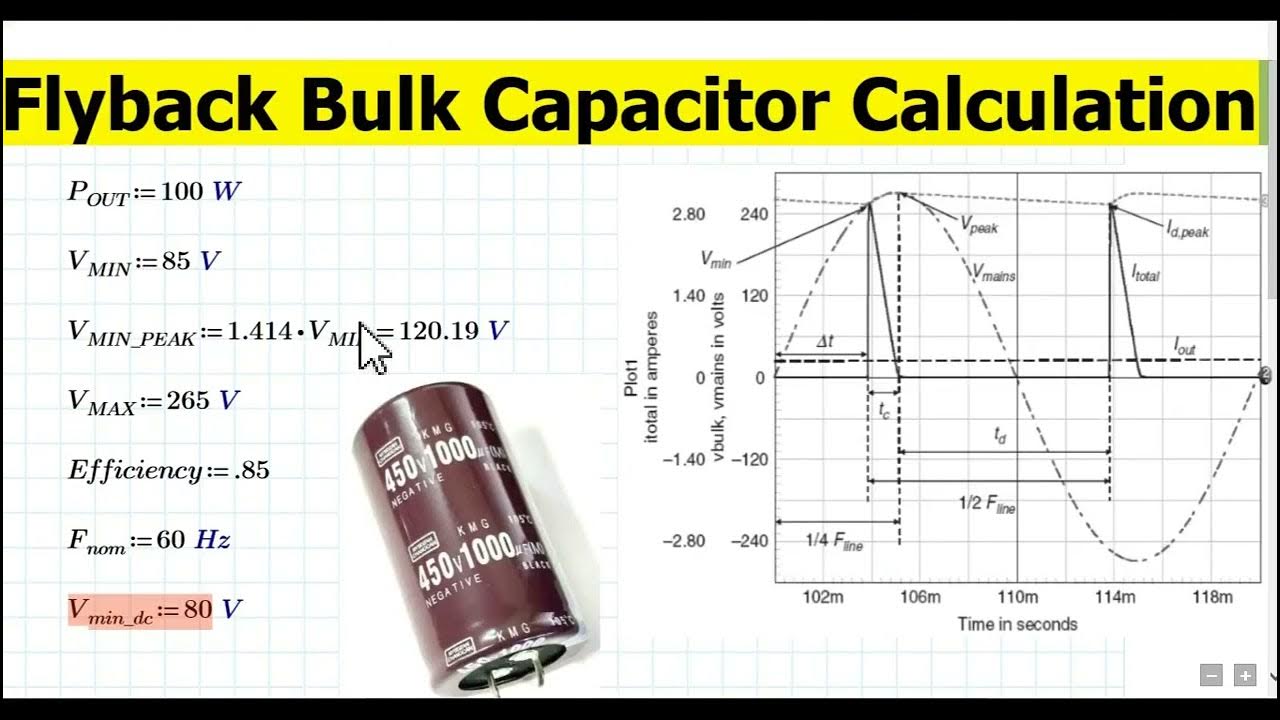 Flyback Bulk Capacitor Calculation YouTube YouTube