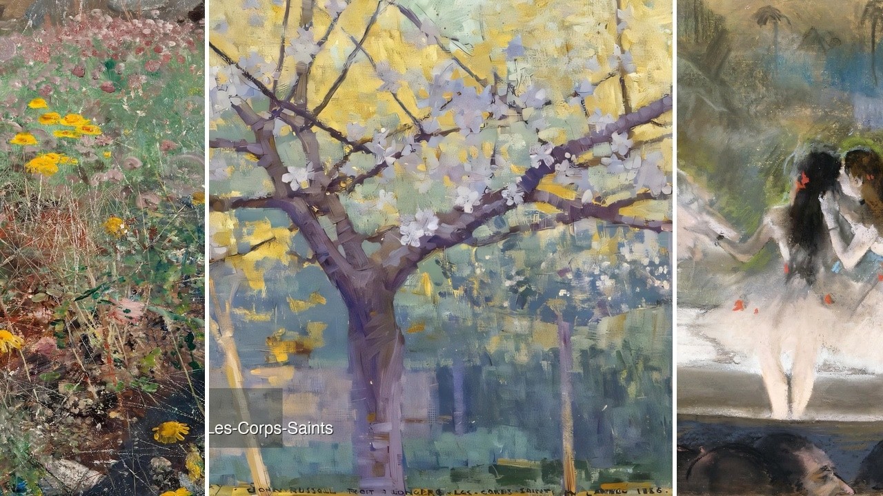 Impressionist Art TV — Silent Art Gallery · August 19 Night | The Garden At Longpre… & others