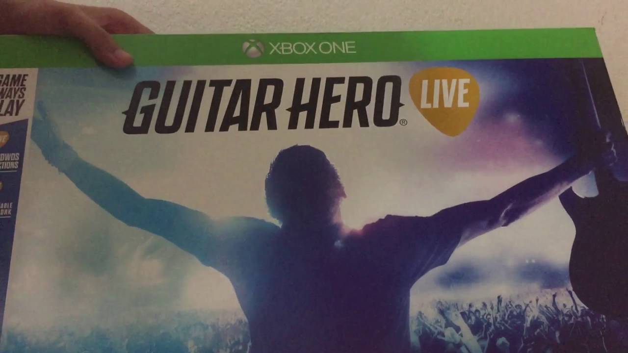 Unboxing Game Guitar Hero Live com guitarra Xbox One (Experiência em