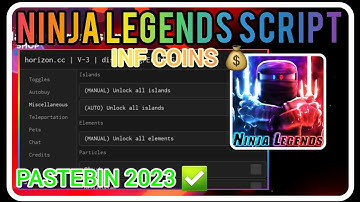 [NEW] Ninja Legends Script Pastebin 2023 [Mobile/PC] (Roblox)