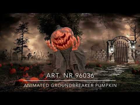 Art nr 96036 - Animated groundbreaker pumpkin