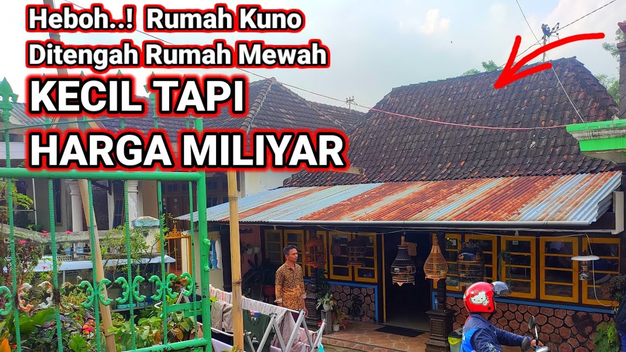 Heboh..! Rumah kuno harga miliyar dalamnya seperti istana