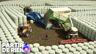 Mettre l'ensilage en bottes ! | Partir De Rien Saison 6 #24 | Farming Simulator 25