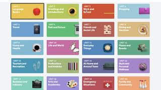 How to access the Units in Rosetta Stone