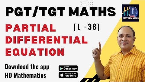 Partial Differential Equations,Lagrange