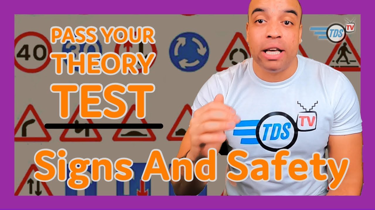 2023 Official DVSA Theory Test uk | Theory Test Road Signs And Safety ...