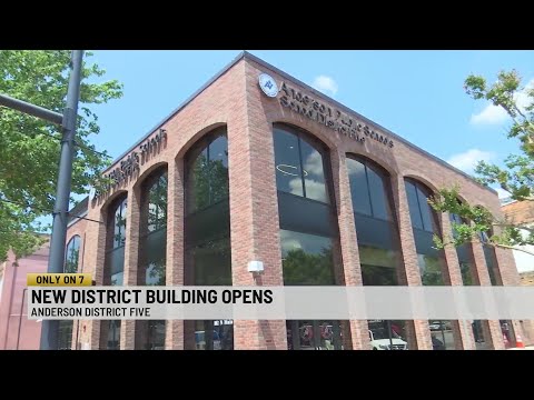 Anderson District 5 opens doors to new facility downtown YouTube