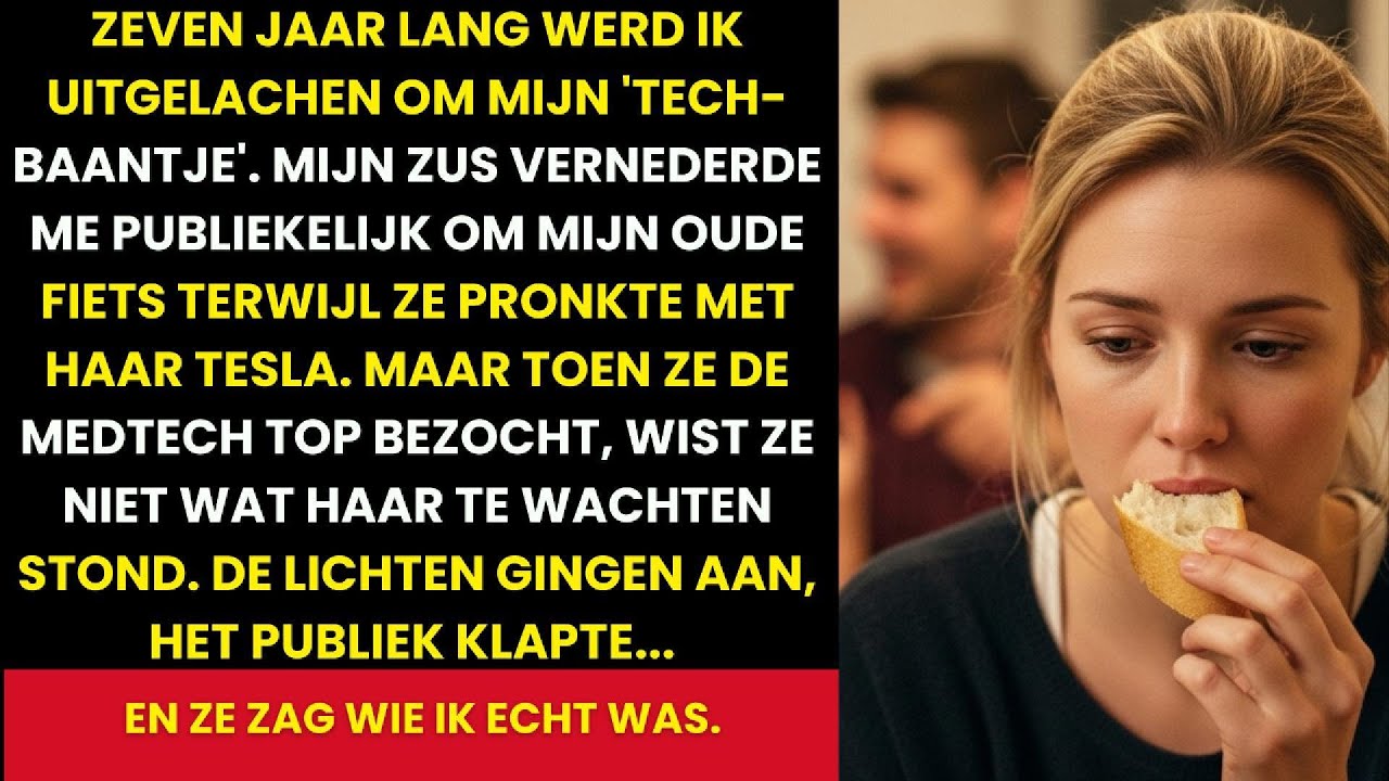 Het appje kwam binnen om 15:47, precies toen ik in een taxi naar de Zuidas zat voor de grootste vergadering van mijn leven. De groepsapp Familie de Vries stond vol felicitaties voor mijn zus...