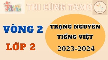 Vòng 2, Lớp 2, Trạng Nguyên Tiếng Việt, năm học 2023-2024/ Hướng dẫn thi/ Thi cùng Tamo