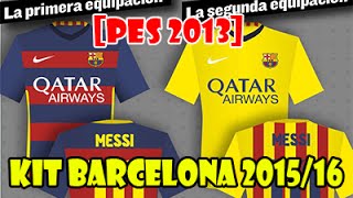 Fc barcelona v2 2015/16 para [pes 2013 ...