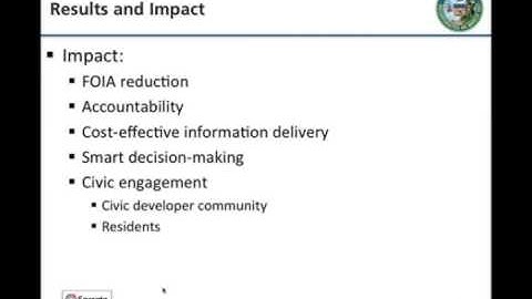 Open Data Impact in the City of Chicago