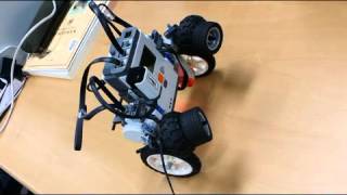 Control Engineering,Mind storms NXT Segway using Light sensor.