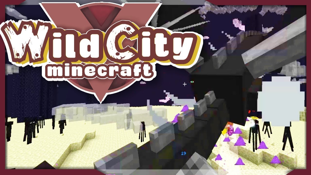 Enderdrache und ServerCrash | Minecraft Wild City #20 | miri33 | FTB Infinity Evolved Expert Mode