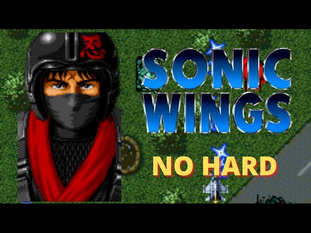 Sonic Wings Super nintendo 1994 SNES futuro AERO FIGHTERS - Gameplay  WEPLAY 