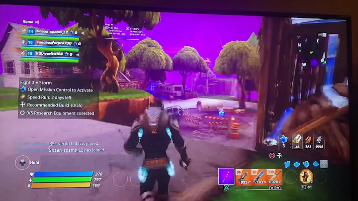 First time playing save the world  (Fortnite)