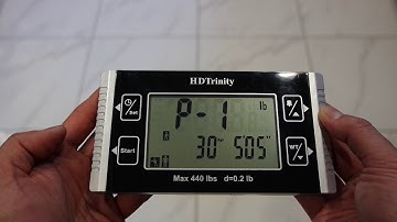 HDTrinity BFS308 Setting User Presets for Body Fat Analyzer Scale