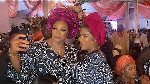 FAITHIA BALOGUN,BIMBO THOMAS,JAIYE KUTI, FUNKE ETTI AT OBA OLOWORO FIRST YEAR ANNIVERSARY