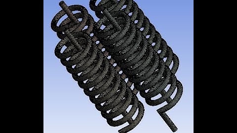 Heat transfer analysis of a heat exchanger having multiple helical tubes (Part-2)