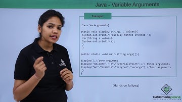 Java - Variable Arguments