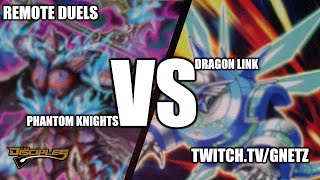 Yu-Gi-Oh REMOTE DUELS PHANTOM KNIGHTS VS DRAGON LINK - Stream Highlight ft Gabriel Netz