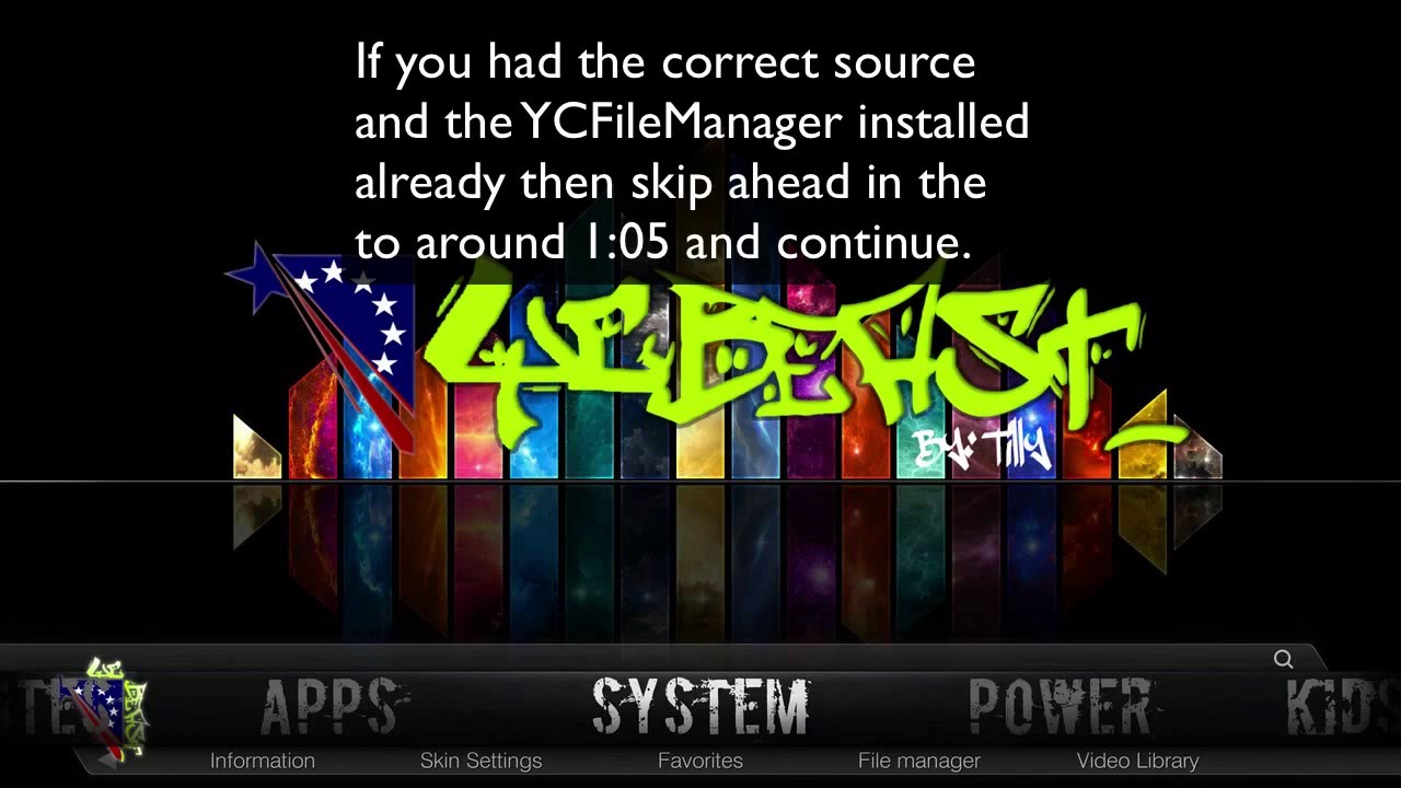 Wipe and Fresh Install the YCBeast