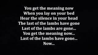 &quot;The Last Of The Lambs&quot; - SONATA ARCTICA - LYRICS