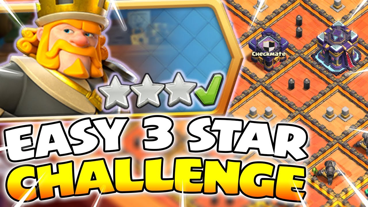 How to 3 Star the Checkmate King Challenge in Clash of Clans