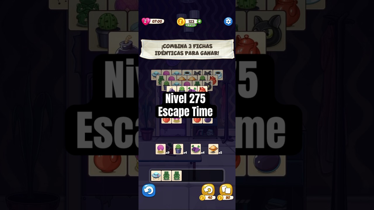 Nivel 275 escape time 