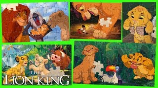 Disney The Lion King Jigsaw Puzzle Games for kids Fun Activity screenshot 3