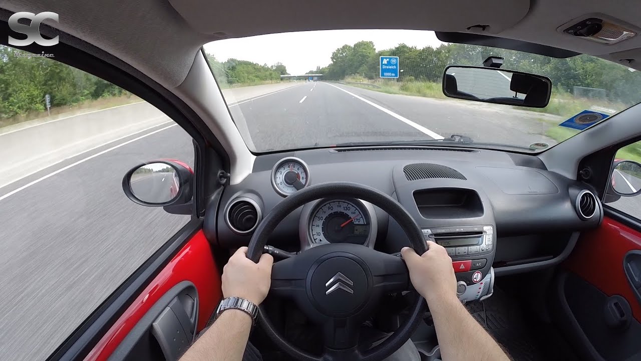 Citroën C1 1.0 (2012) - Pov City Drive - Youtube