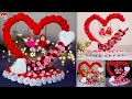 DIY Room Decor!!! Heart Showpiece Making At Home