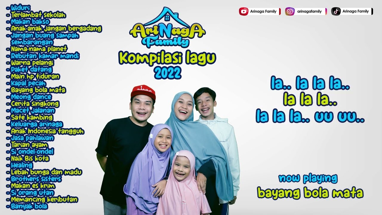 Kompilasi Lagu Arinaga Family 2022