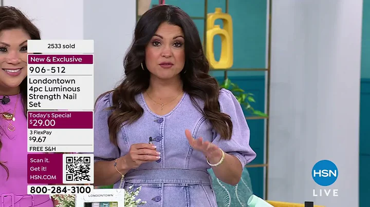 Londontown Luminous Strength 4piece Nail Set