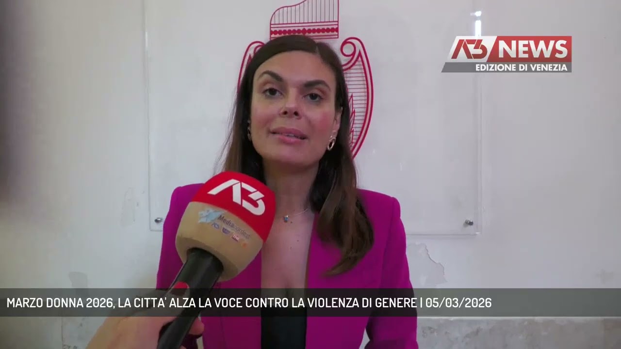 MARZO DONNA 2026, LA CITTA' ALZA LA VOCE CONTRO LA VIOLENZA DI GENERE | 05/03/2026