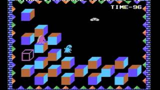 Q*bert (MSX) gameplay [Level 2]