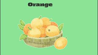 #Learn fruits names for kids..👍 #homebasedlearning #fruitsnameinenglish 