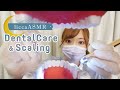 【ASMR】歯科助手liccaのデンタルケア🦷歯ブラシ・歯石除去・虫歯予防コーティング✨ / Dental Care & Scaling / 스케일링(声なし：No Talking)