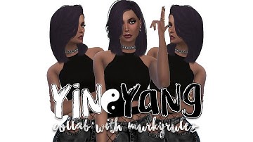The Sims 4: Create a sim | Ying Yang | Collab with MuRkYrULEz |
