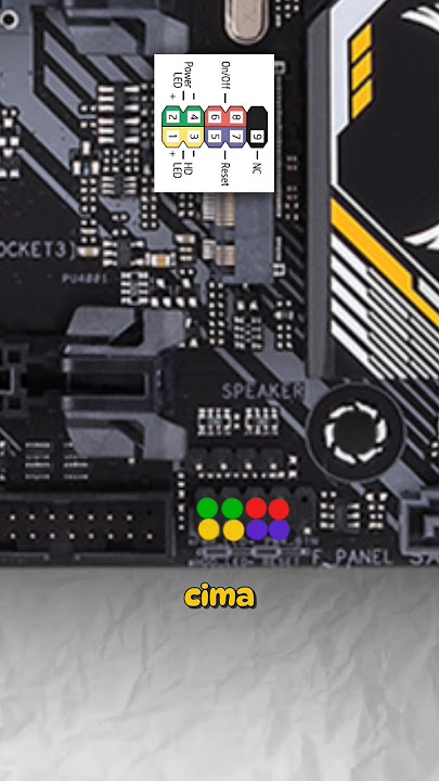 COMO COLOCAR O PAINEL FRONTAL #pc #gamer #tech #tecnologia #dicas #dicaspc #hardware #setupgamer #ti