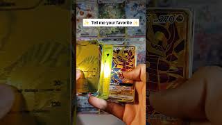 Gold Pokemoncards 💰 #pokemon #pokemoncards #pokemonchannel #trending #viral #shorts #cards #gold