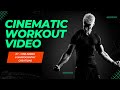Gym workout  cinematic 
