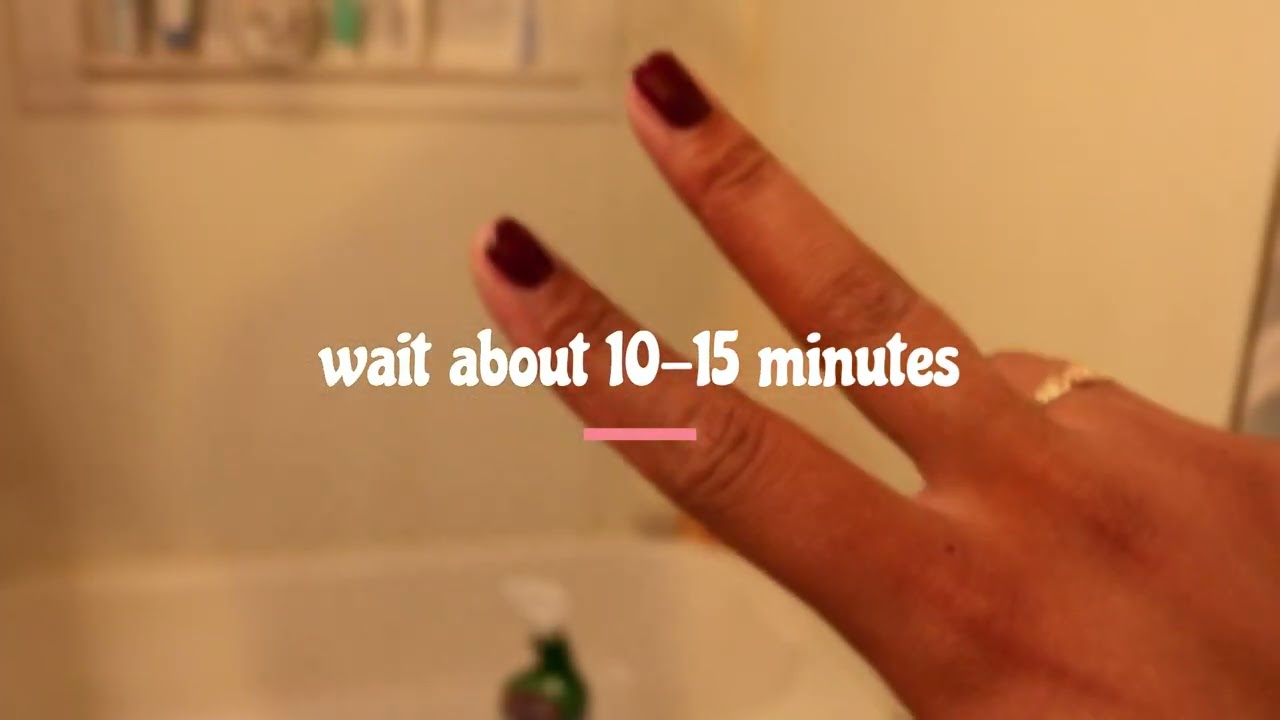 EASIEST way to clean hair dye out of tub NO SCRUBBING